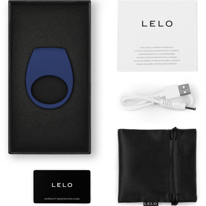 Lelo Tor 3 Anillo Vibrador Negro