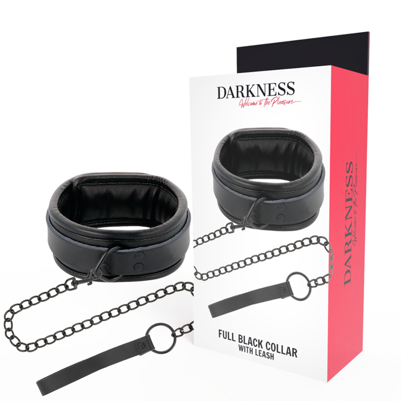 Darkness Bondage Darkness - Black Necklace With Chain