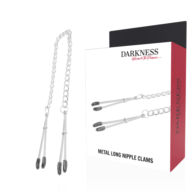 Darkness Sensations Darkness - Adjustable Metal Nipple Clamps