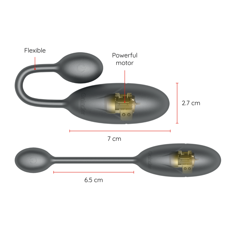 Oninder Denver Vibrating Egg Pink 7 X 2.7 Cm Free App