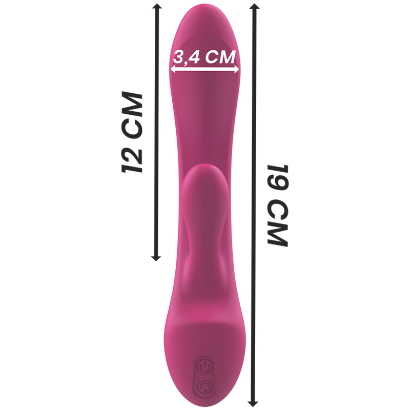 Intense Fun Intense - Luigi Rabbit Vibrator Pink Liquid Silicone