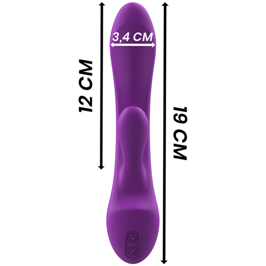 Intense Fun Intense - Luigi Rabbit Vibrator Liquid Silicone Purple