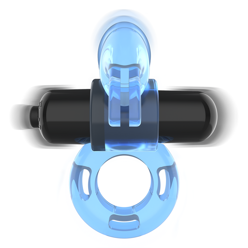 Intense Couples Toys Intense - Fry Blue Vibrating Ring