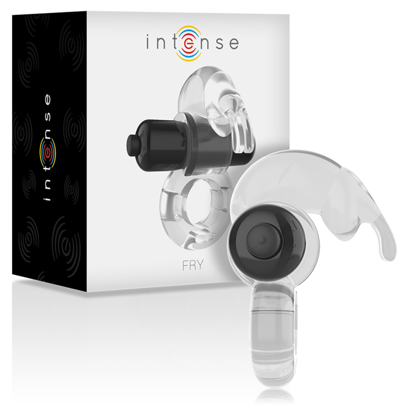 Intense Couples Toys Intense - Fry Transparent Vibrating Ring