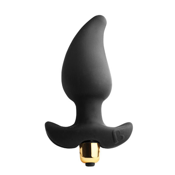 Rocks-Off Butt Quiver P-Point Stimulator 7 Speeds Black