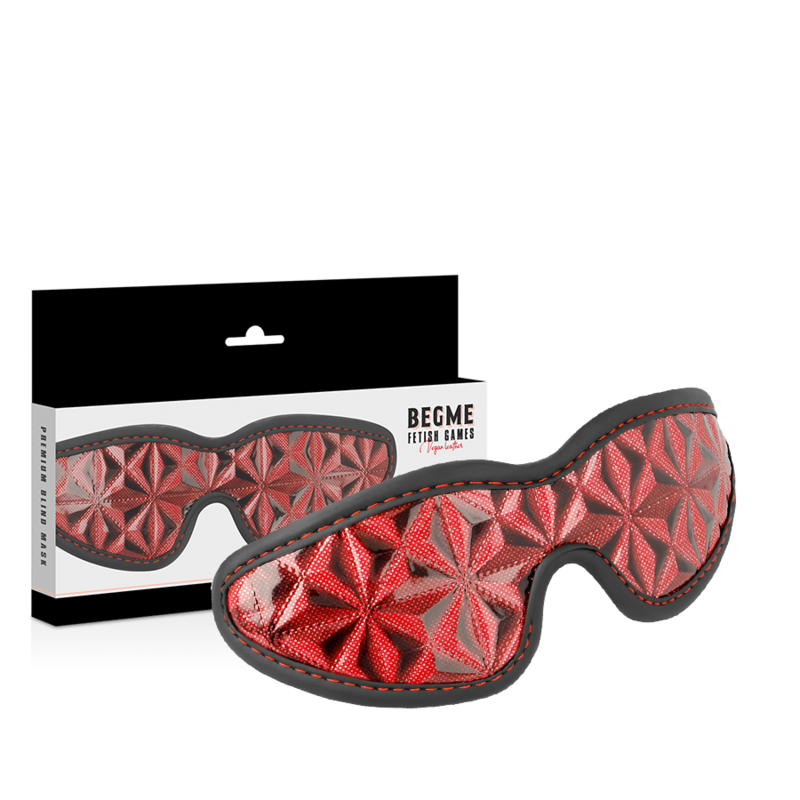 Begme Red Edition Begme - Red Edition Premium Blind Mask With Neoprene Lining