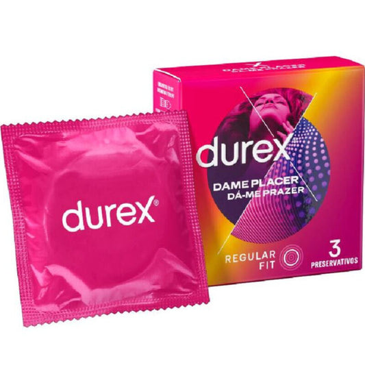 Durex Condoms Durex - Dame Placer 3 Units
