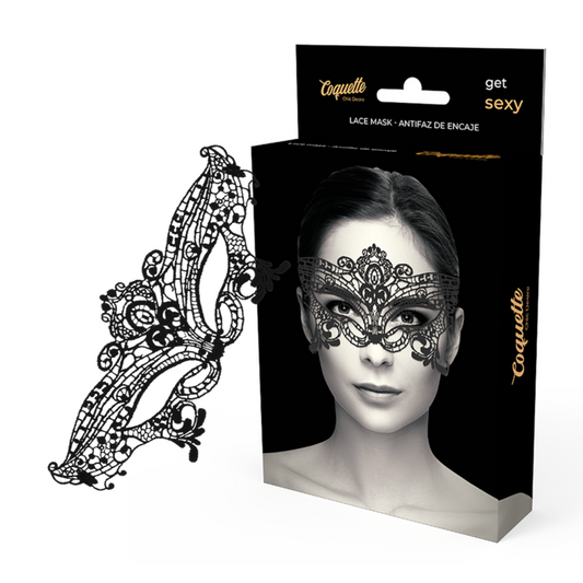 Coquette Accessories Coquette Chic Desire - Lace Mask Black