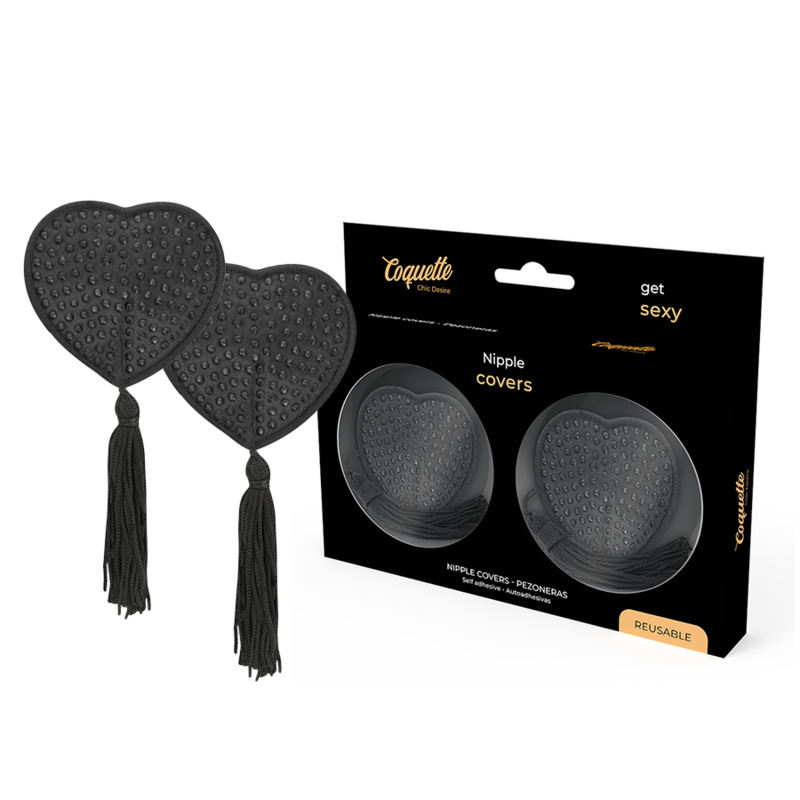Coquette Accessories Coquette Chic Desire - Nipple Covers Black
