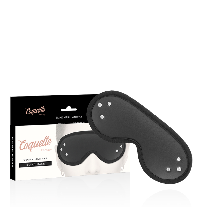 Coquette Fantasy Coquette Chic Desire - Fantasy Vegan Leather Blind Mask With Neoprene Lining