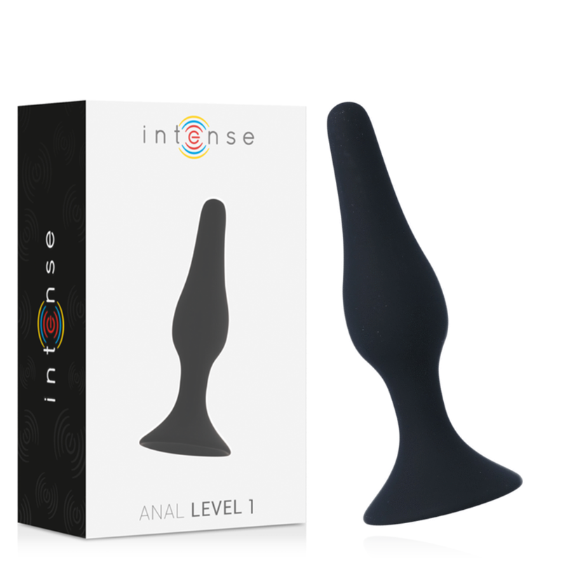 Intense Anal Toys Intense - Anal Level 1 10.5Cm Black