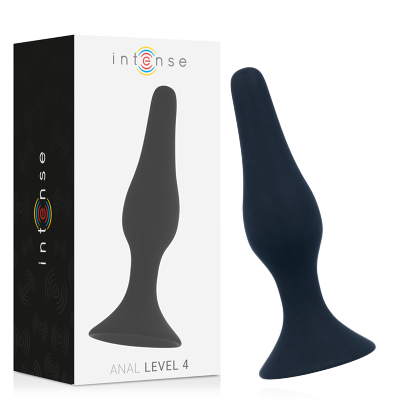 Intense Anal Toys Intense - Anal Level 4 15.5Cm Black