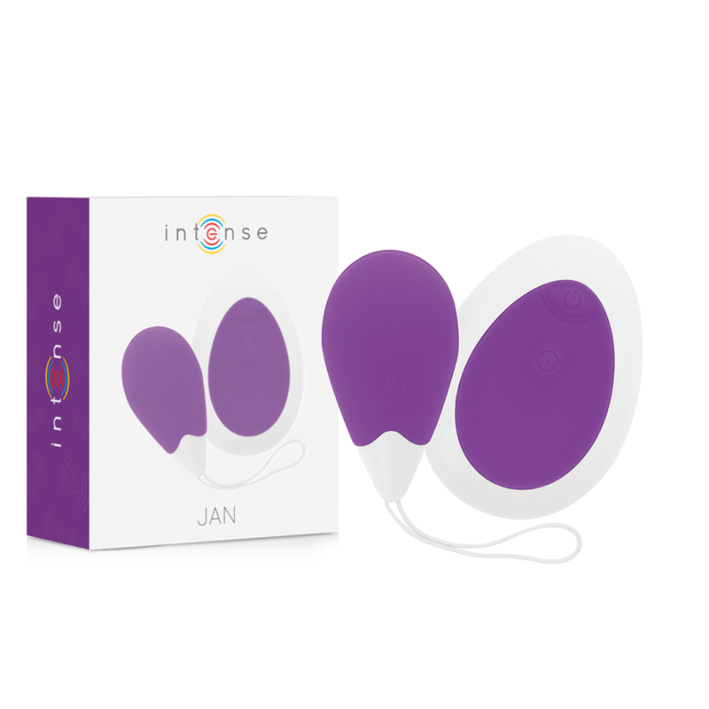 Intense Couples Toys Intense - Jan Lilac Remote Control Vibrating Egg