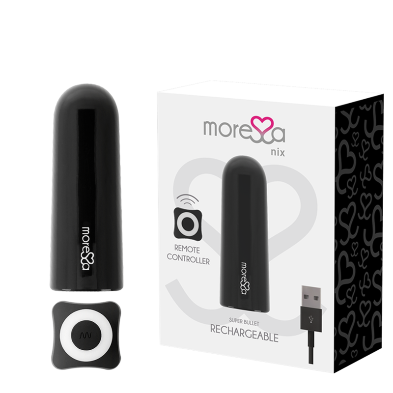 Moressa Nix Vibrator Remote Control Black
