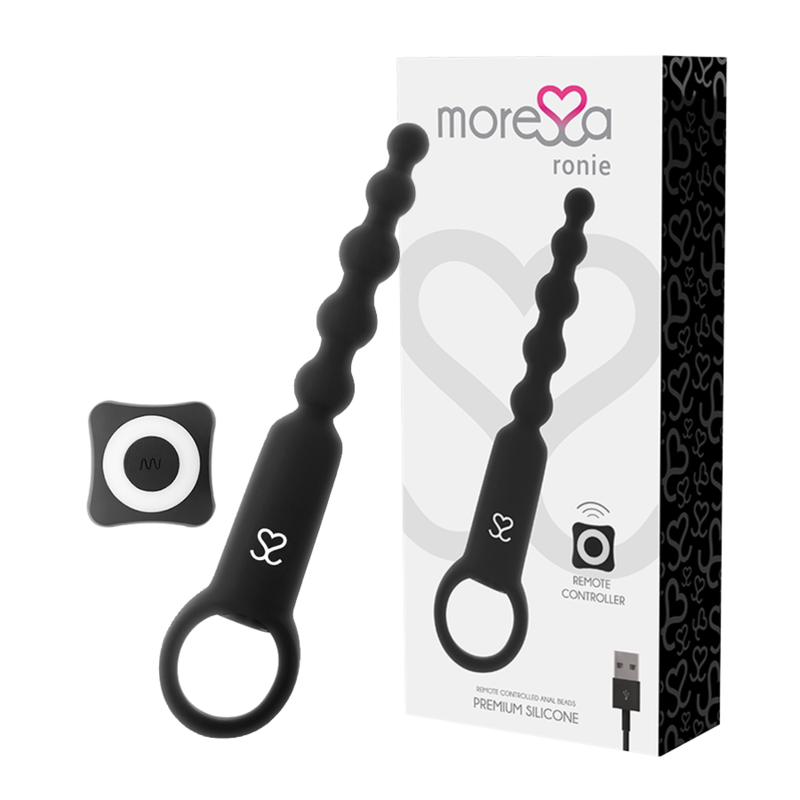 Moressa Ronie Remote Control Black Anal Pleasure