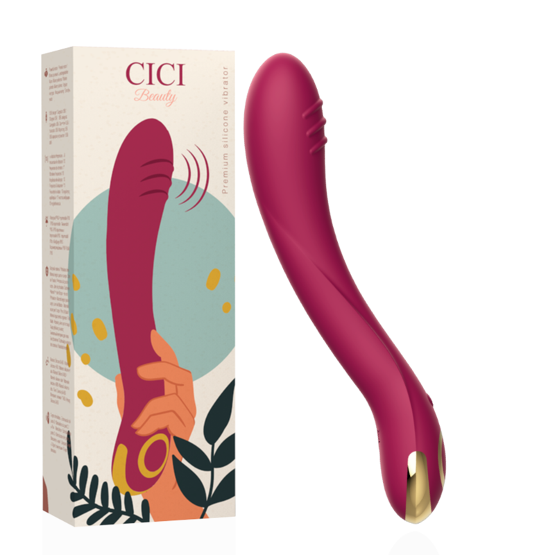 Dildo.dk Cici Beauty G-Punkts Vibrator No.3 (Controller Medfølger)