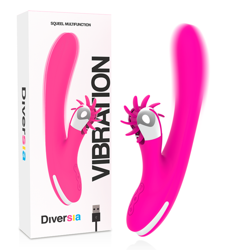 Diversia Bunny Vibrating 24 Cm
