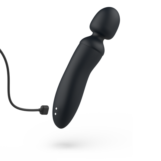 B Swish Bthrilled Vibrator Wand Premium Black
