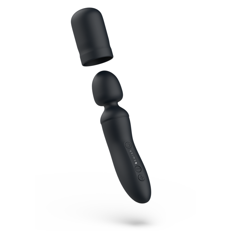 B Swish Bthrilled Vibrator Wand Premium Black