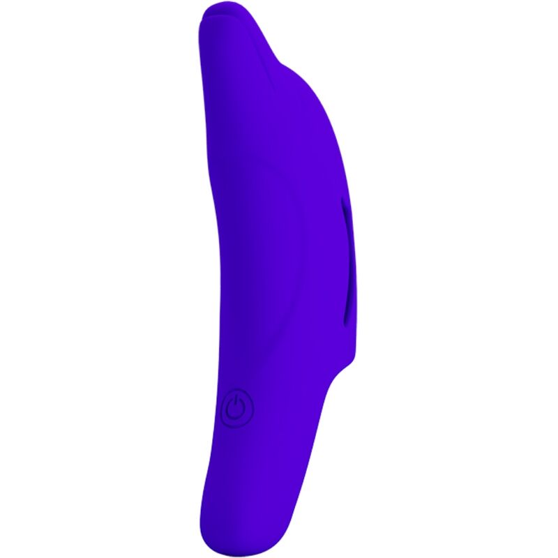 Pretty Love Delphini Powerful Dark Blue Finger Stimulator