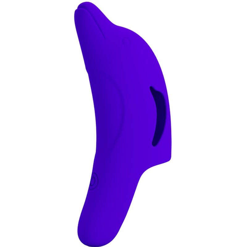 Pretty Love Delphini Powerful Dark Blue Finger Stimulator