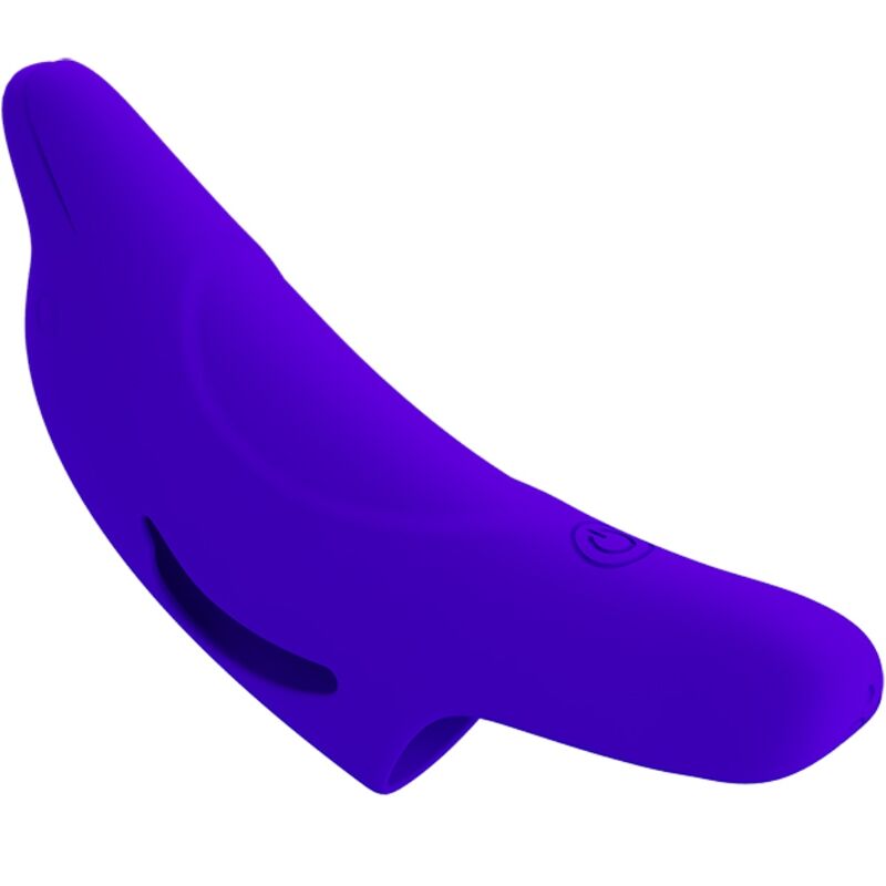 Pretty Love Delphini Powerful Dark Blue Finger Stimulator