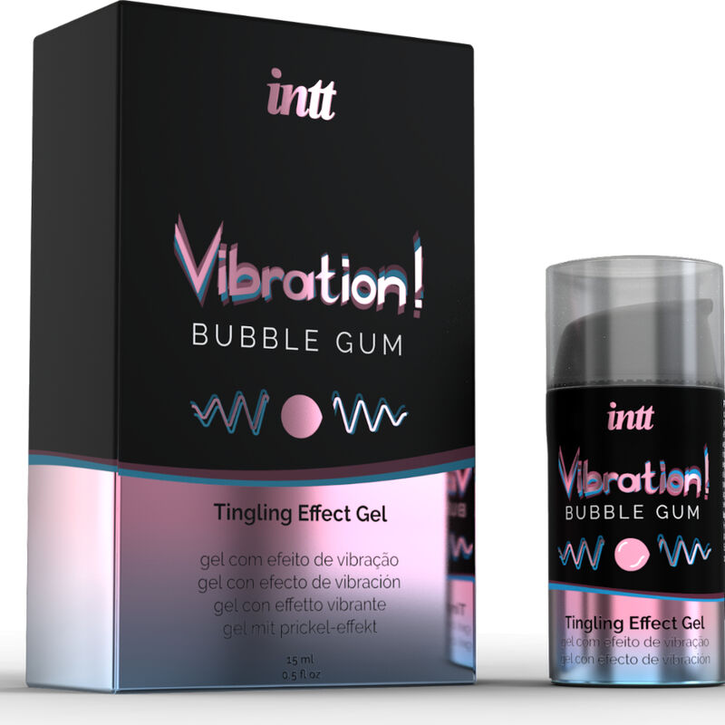 Intt Unisex Arousal Gel Intt - Powerful Intimate Stimulant Liquid Vibrating Gum Gum 15Ml