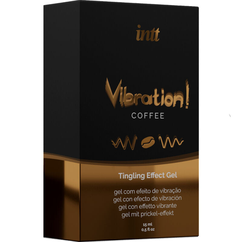 Intt Unisex Arousal Gel Intt - Powerful Intimate Stimulant Liquid Vibrating Gel Caf 15Ml