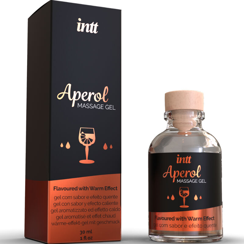 Intt Massage & Oral Sex Aperol Massage Gel Intense Heat Effect