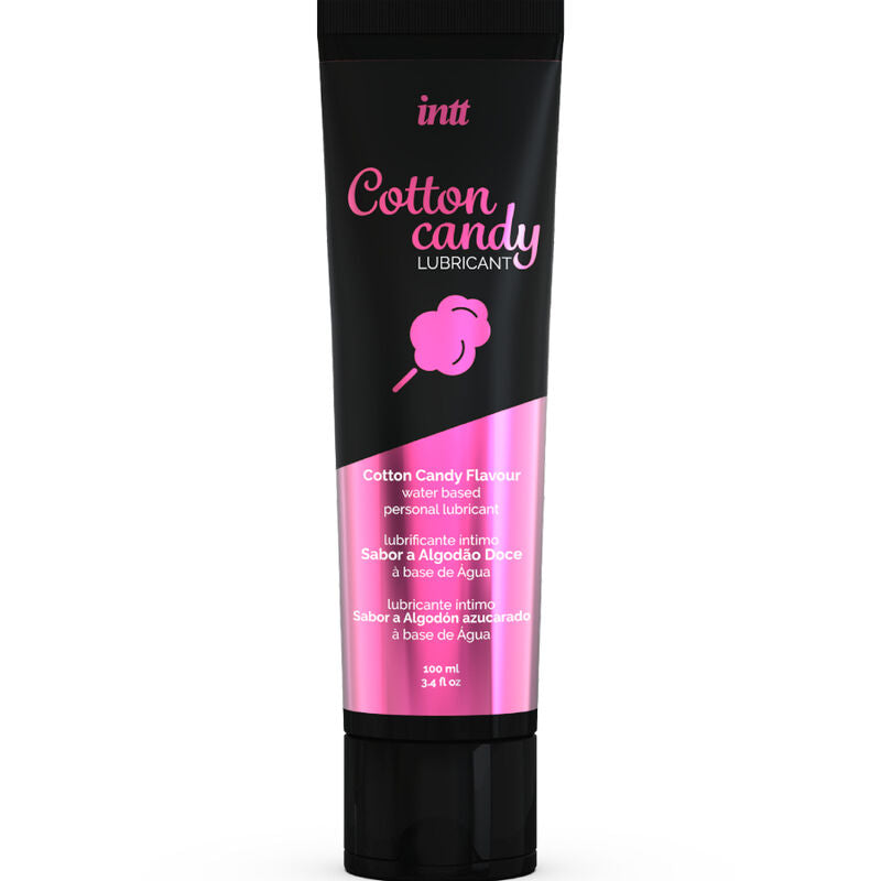 Intt Lubricants Intimate Water-Based Lubricant Delicious Cotton Sweet Flavor