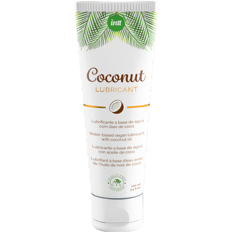Intt Vegan Line Intt - Vegan Water-Based Lubricant With Intense Coconut Flavor