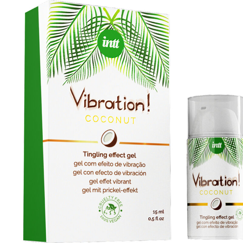 Intt Vegan Line Intt - Vibration Gel Powerful Stimulant Vegan Liquid Vibrator