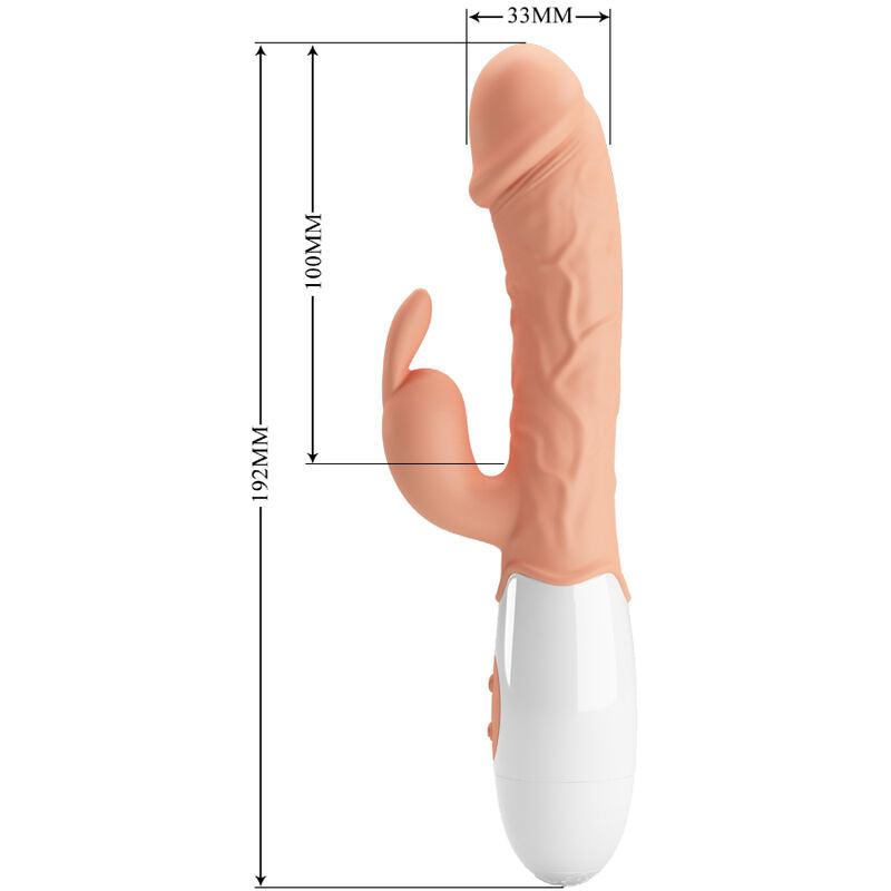 Pretty Love Easter Bunny Vibrator With Stimulator