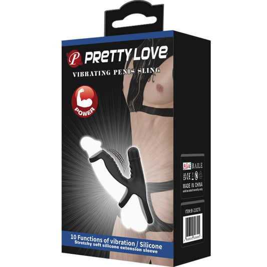Pretty Love Male Pretty Love - Elastic Soft Silicone Extension Sleeve
