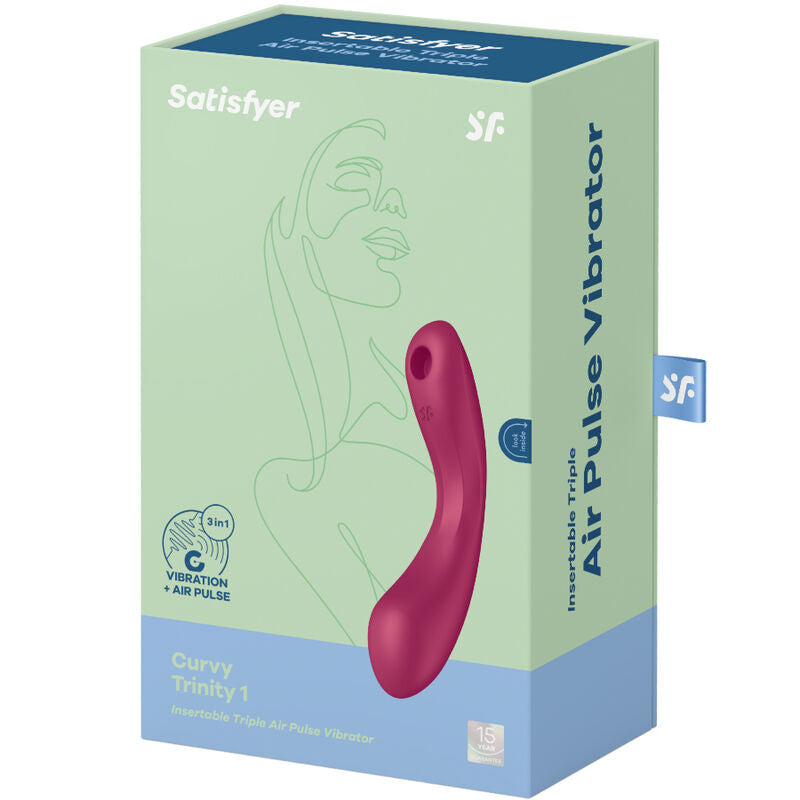 Satisfyer Curvy Trinity 1 Red