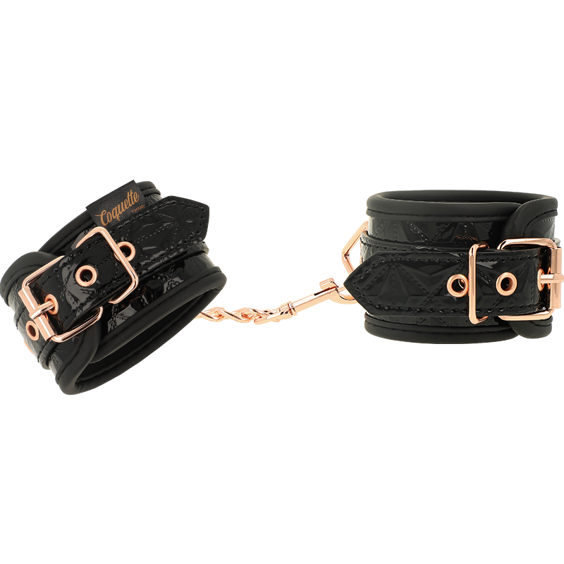Coquette Fantasy Coquette Chic Desire - Black Edition Premium Handcuffs With Neoprene Lining