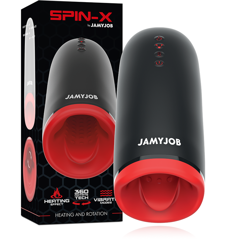 Jamyjob Spin-X Heating And Rotation Masturbator