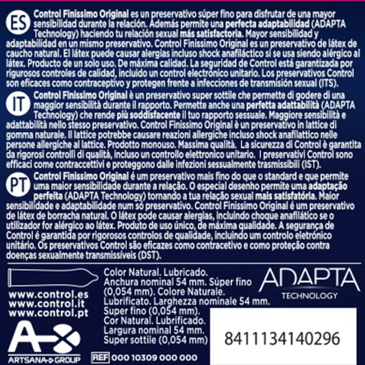 Control Condoms Control - Finissimo Condoms 3 Units