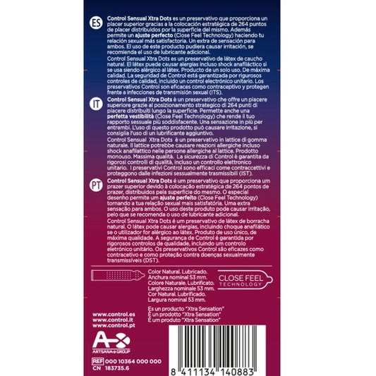 Control Condoms Control - Xtra Dots 12 Uds