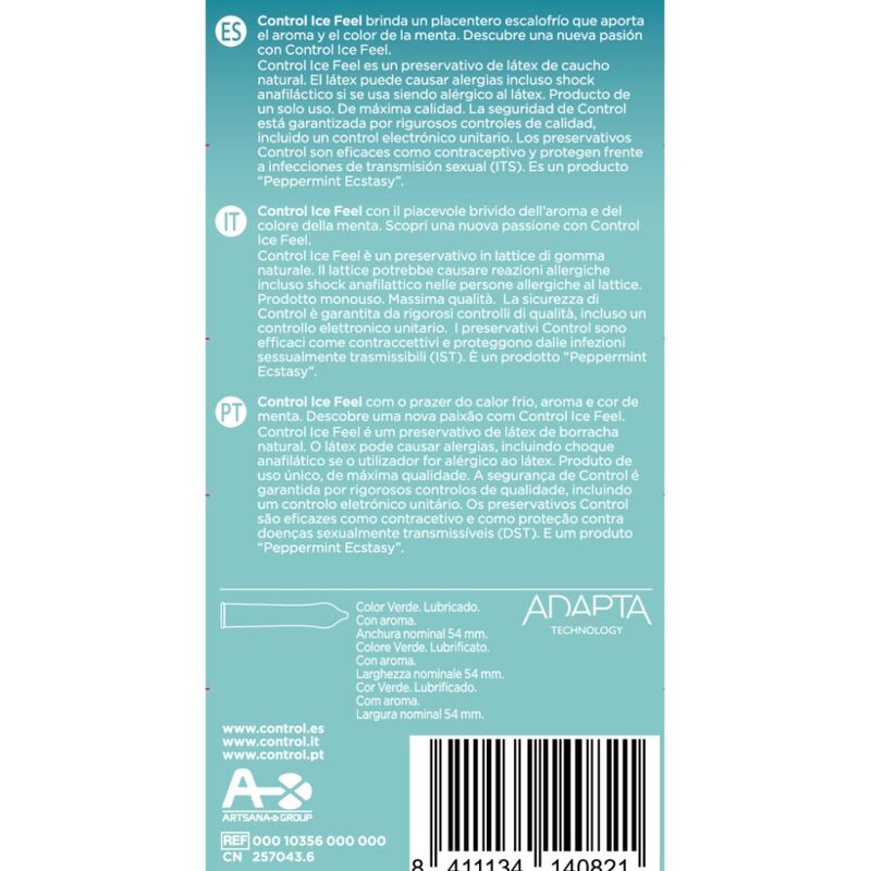 Control Condoms Control - Ice Feel Cool Effect 10 Units
