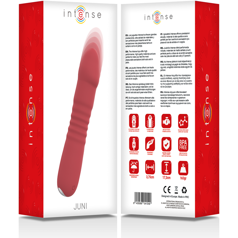 Intense Fun Intense - Juni Up & Down 10 Red Vibrations
