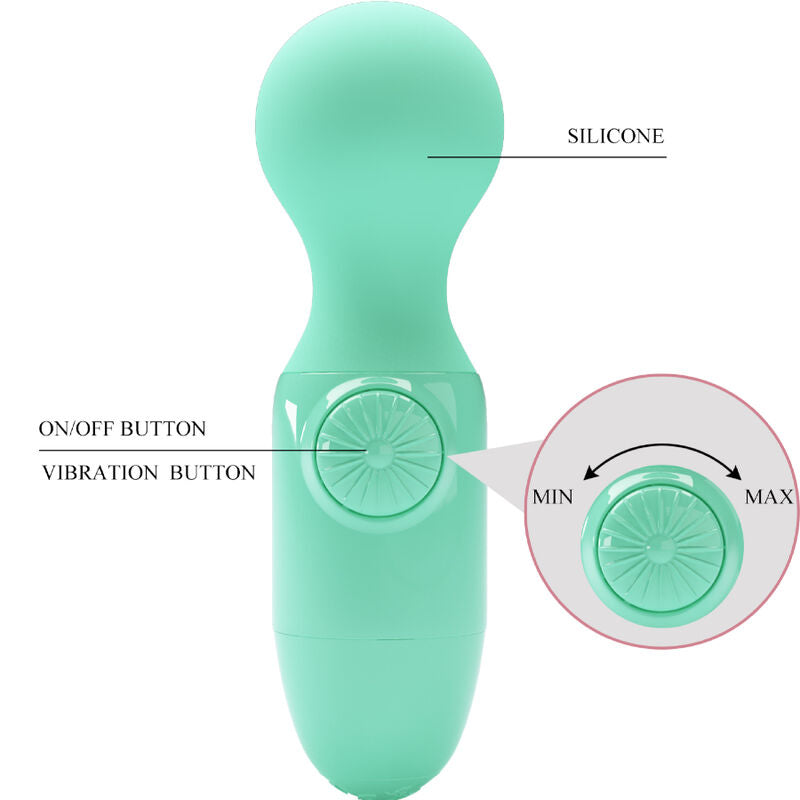 Pretty Love Green Mini Personal Massager