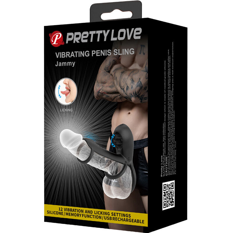 Pretty Love Jammy Cock Ring Vibrator