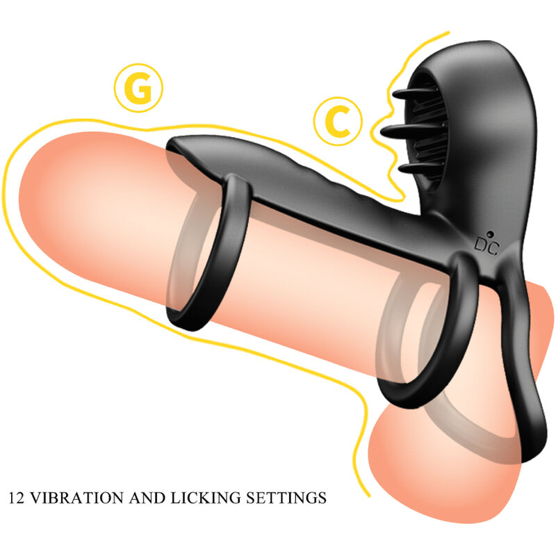 Pretty Love Jammy Cock Ring Vibrator