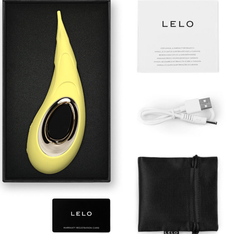 Lelo Dot Cruise Yellow Clitoris Stimulator