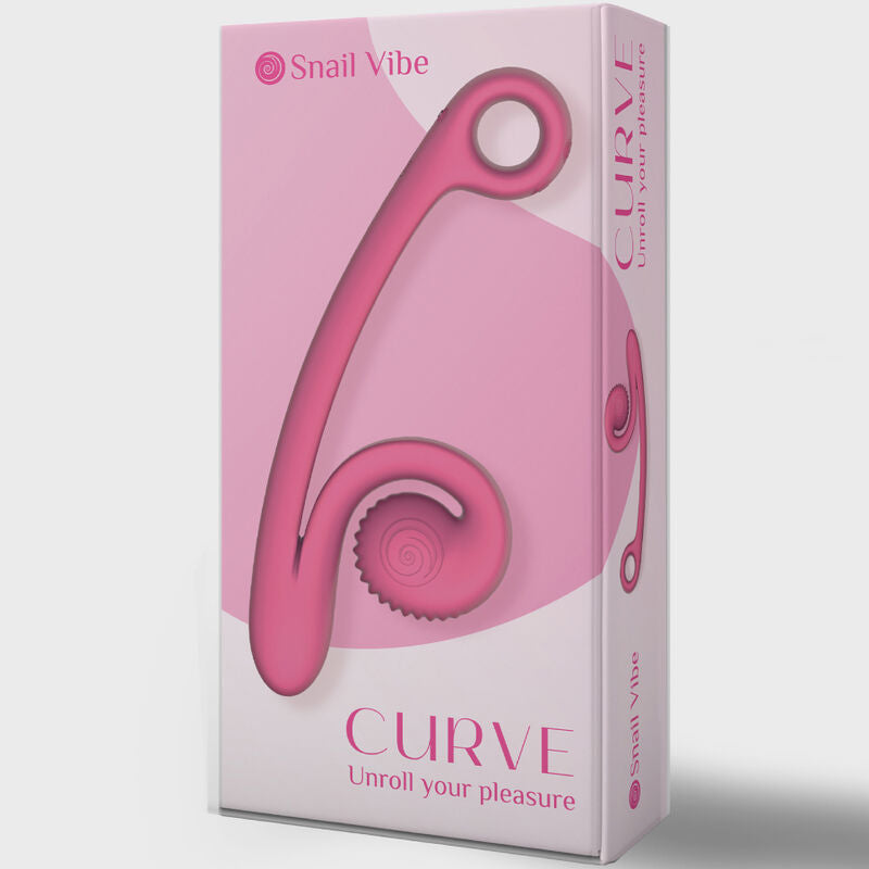 Snail Vibe Curve Vibrador Naranja