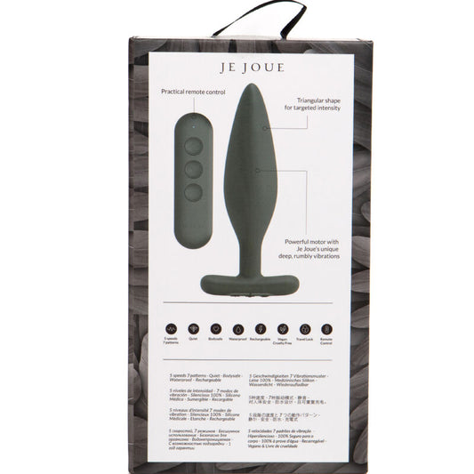 Je Joue Egon Plug Anal Vibrator Black