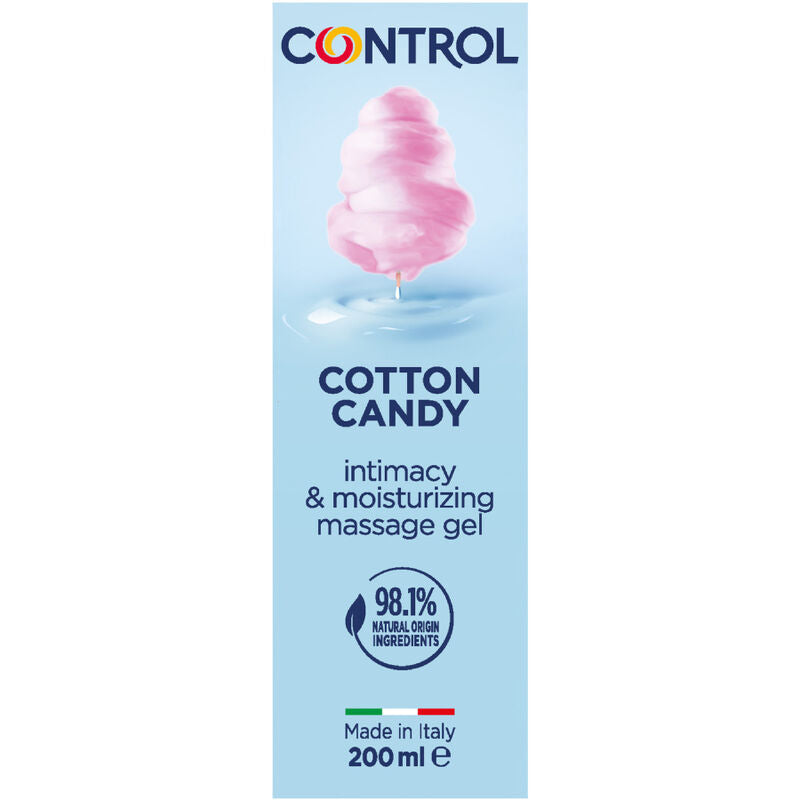 Control Lubes Control - Cotton Candy Massage Gel 3 In 1 200 Ml