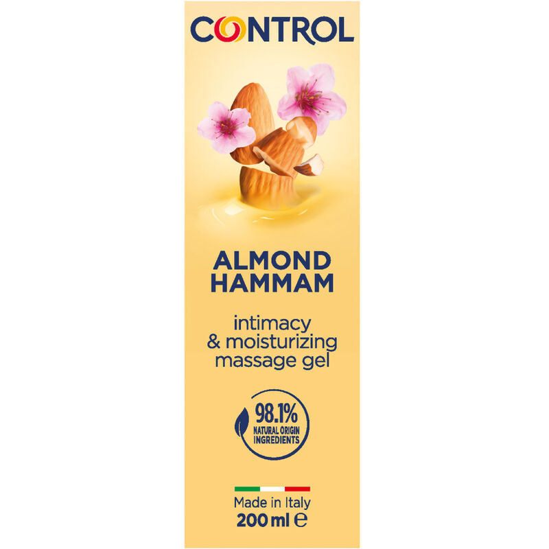 Control Lubes Control - Almond Hammam Massage Gel 3 In 1 200 Ml