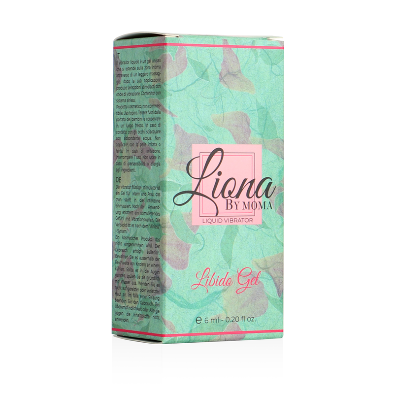 Liona By Moma Liquid Vibrator Libido Gel 6 Ml